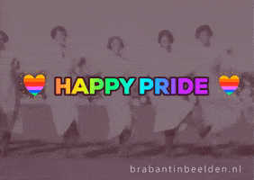 Gay Pride Love GIF by Brabant in Beelden