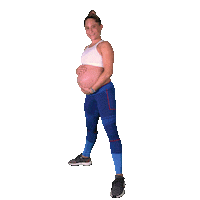 Fitness Pregnancy Sticker by maymor.tv