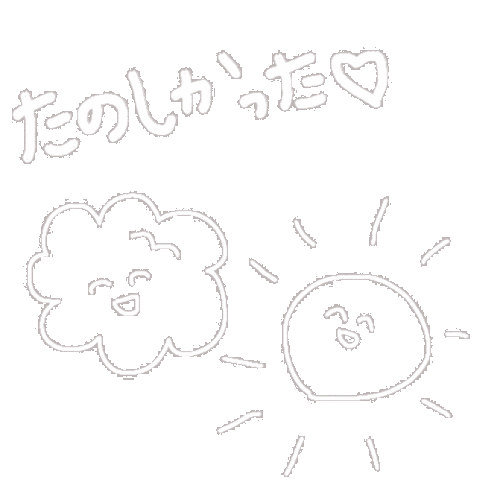 suzuhiiiii enjoy 太陽 雲 天気 Sticker