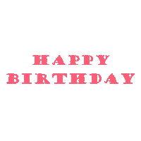 Happy Birthday Smile Sticker