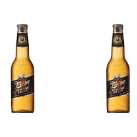 Beer Ice Sticker by Miller genuine draft chile