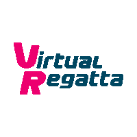 virtualregatta logo virtual rotating regatta Sticker