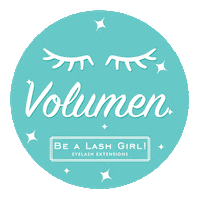 bealashgirl lashes eyelashes pestanas volumen Sticker