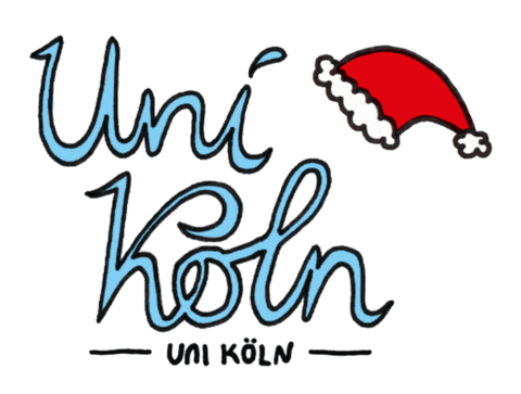 Christmas Cologne Sticker by Universität zu Köln