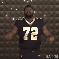 Nfl Go Saints GIF by New Orleans Saints