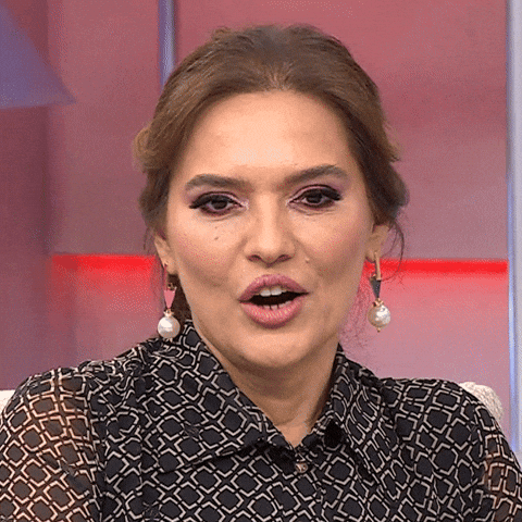 Demet Akalin Wow GIF by TRT