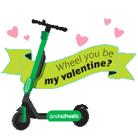 valentine love Sticker by Grab Indonesia