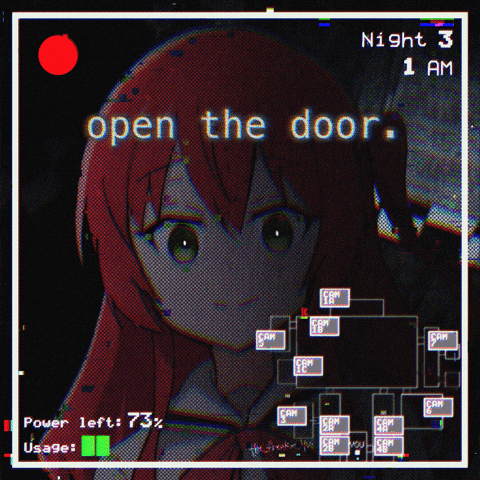 the_freakin_yui giphyupload bocchi the rock five nights at freddys kita ikuyo GIF