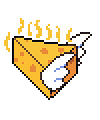 Pixel Flying Sticker by Universes creator