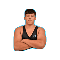 Swag Hank Sticker by Hopkins Wrestling