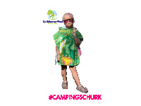DeAchtersteHoef camping kamperen achterstehoef campingkitsch Sticker