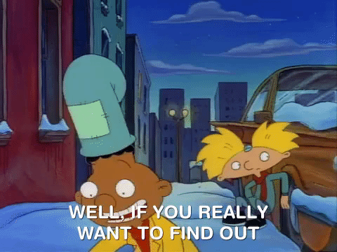 hey arnold nick splat GIF