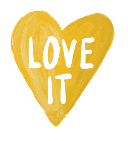 I Love It Hearts Sticker by Daniela Nachtigall