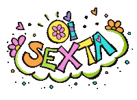 Sexta Feira Sticker by Susan Maya
