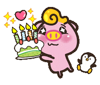 happy birthday love Sticker