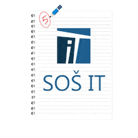 Ostrovskeho grafik kosice skola strednaskola Sticker