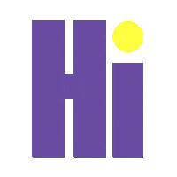 hi_tide_studio hello hi typography type Sticker