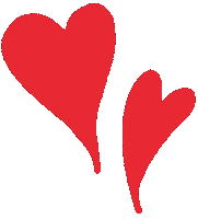 ArtySubu love heart valentines day beating hearts Sticker