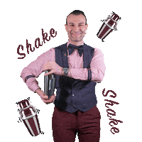 Shake Sticker by Dennis Zoppi
