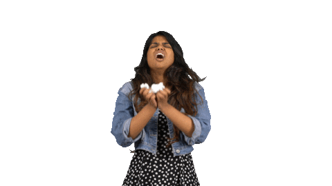 Sick Bless You Sticker by MissMalini