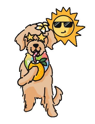 Stay Hydrated Pina Colada Sticker