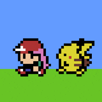 Strawburry17 pokemon pikachu sprite strawburry17 GIF
