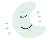 Moon Luna Sticker by Soy Mujer