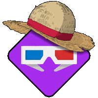 One Piece Hat Sticker by Silver Screen