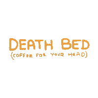 Death Bed Sticker by Columbia Records