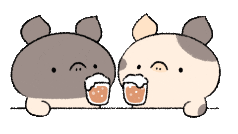 Beer Cheers Sticker by BREAD TREE