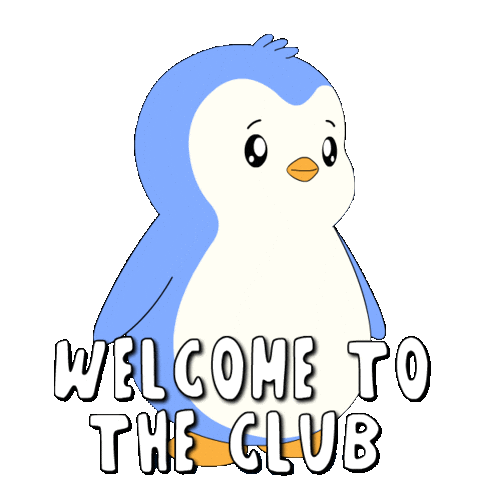 You Belong One Of Us Sticker by Pudgy Penguins