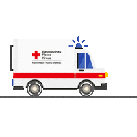 kvfreyungbrk 112 drk einsatz rettungsdienst Sticker