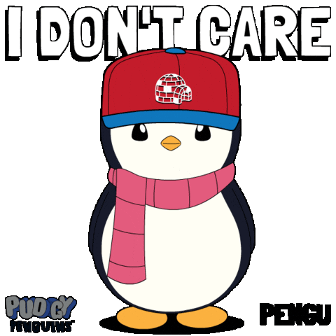 Angry Yeah Right Sticker by Pudgy Penguins