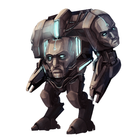 mindclashgames animation robot guardian boardgame Sticker