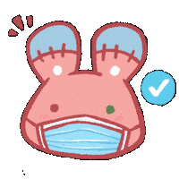 Safety Facemask Sticker