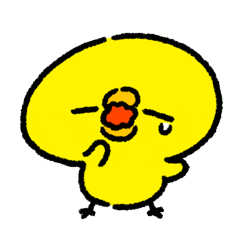 Chick Sticker