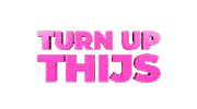 turn up wine Sticker by Jordy Aarts