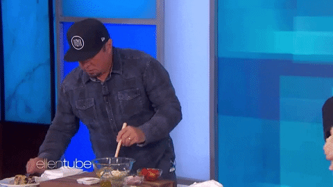 JenRebel giphygifmaker food garth brooks trisha yearwood GIF