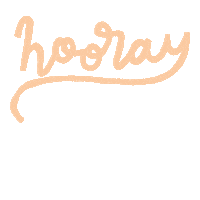 hooray for love kindness Sticker by Annie Dornan Smith