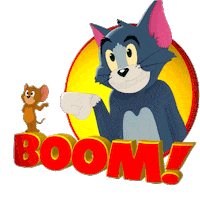 Tom And Jerry Sticker by Warner Bros. UK & Ireland