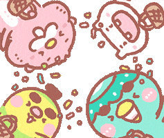 puppy celebrate Sticker by lifezng