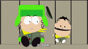 frustrated kyle broflovski GIF by South Park