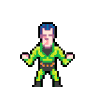 Pixel Power Sticker