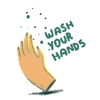 lisiviet_illustration illustration corona washyourhands washhands Sticker