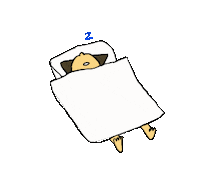 Tired Sleep Sticker