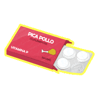 Josuetvrz papa pollo alita alimento Sticker
