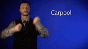sign language carpool GIF by Sign with Robert