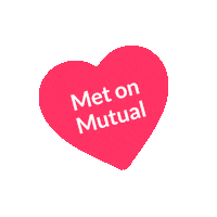 mutualapp heart marriage ring married Sticker