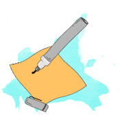 Create Work In Progress Sticker by Art Lounge