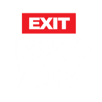 Exit Disko Zone Sticker by EXIT Festival